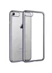 Силиконовый серый прозрачный чехол для iPhone 7/8