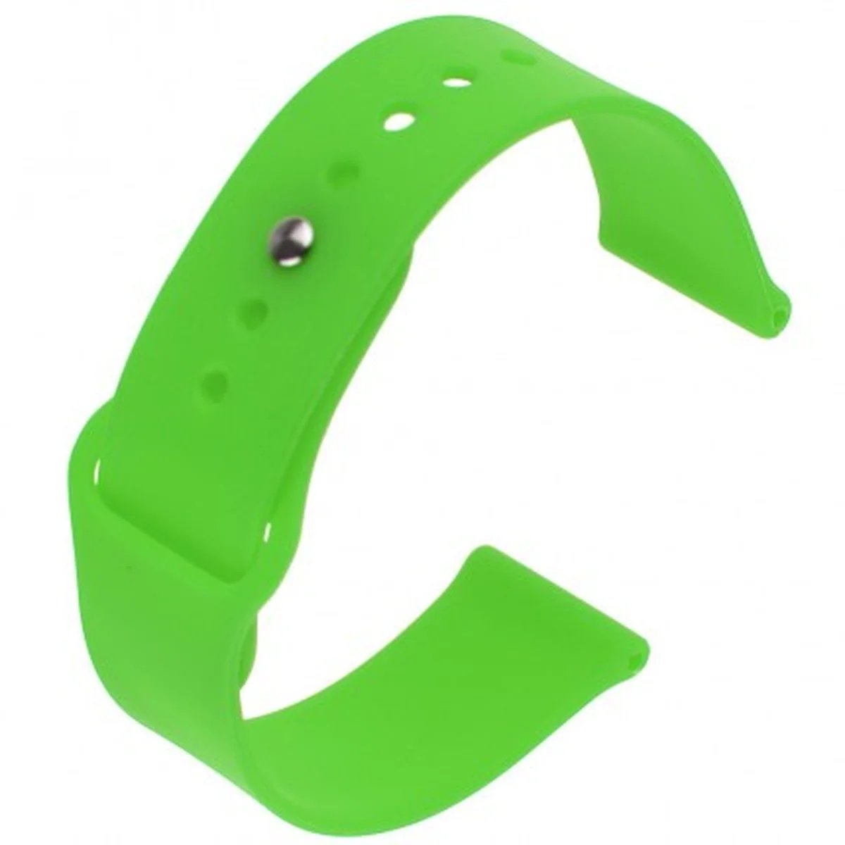 Силиконовый зеленый ремешок для iWatch 42mm