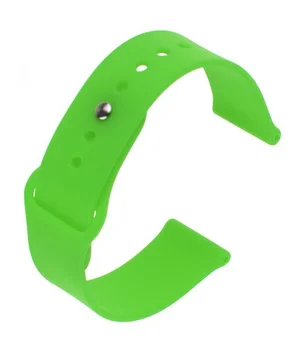 Силіконовий зелений ремінець для iWatch 38mm
