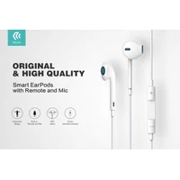 Наушники "Devia" Smart EarPods with Remote and Mic (оригинал)