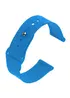 Силіконовий блакитний ремінець для iWatch 42mm
