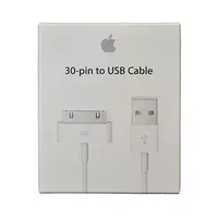 Оригинальный APPLE USB Cable to 30-pin для iPhone 3G/4/4S, iPod touch, iPad