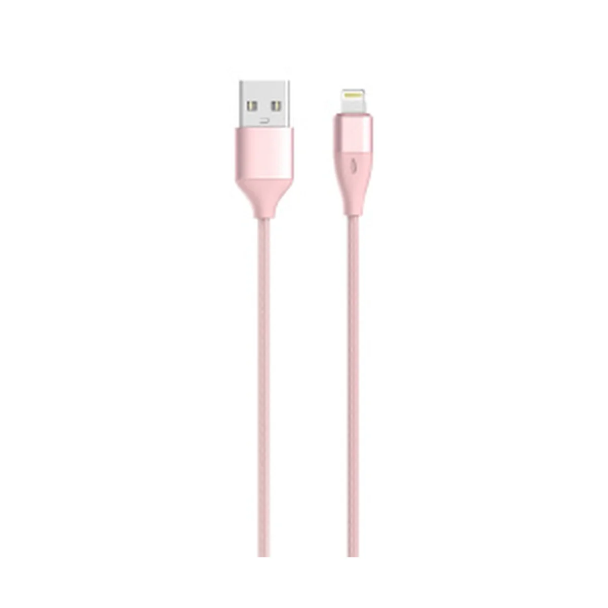 Lightning USB кабель "Devia Blitz" Led Light 1m Rose Gold для iPhone / iPod / iPad