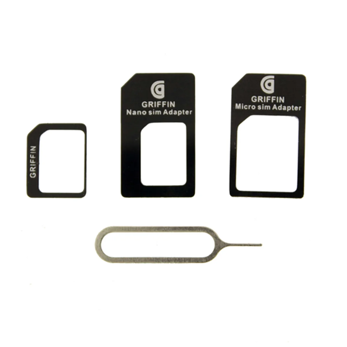 Комплект переходников "Griffin" для Nano/Micro SIM + iСкрепка