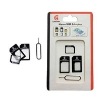 Комплект перехідників "Griffin" для Nano / Micro SIM + iСкрепка