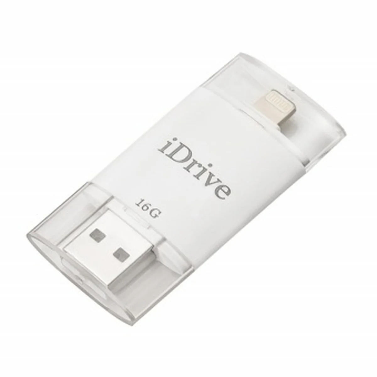 iDRIVE 16GB / Флеш накопитель для iPhone / Lightning + USB + microUSB
