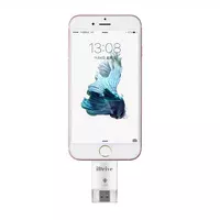 iDRIVE 32GB / Флешка для iPhone / Флеш накопитель для iPad / Lightning + USB + microUSB