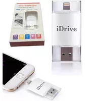 iDRIVE 32GB / Флешка для iPhone / Флеш накопитель для iPad / Lightning + USB + microUSB