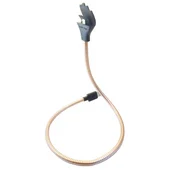 Lightning USB кабель-держатель "Flexible" Rose Gold 0.5m для iPhone/iPod/iPad