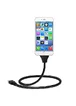Lightning USB кабель-держатель "Flexible" черный 0.5m для iPhone/iPod/iPad