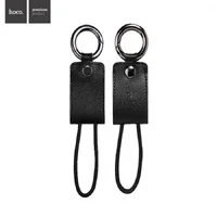 Lightning USB кабель-брелок "Hoco" UPL19 чорний для iPhone / iPod / iPad