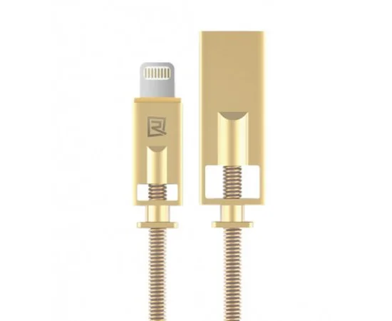 Lightning USB кабель "Remax Royalty" 1m золотой для iPhone/iPod/iPad