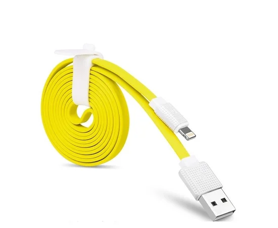 Lightning USB кабель "Hoco" UPL18 желтый 1.2m для iPhone/iPod/iPad
