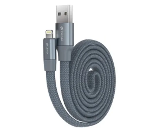 Lightning USB кабель "Devia Ring" Y1 0.8m серый для iPhone/iPod/iPad