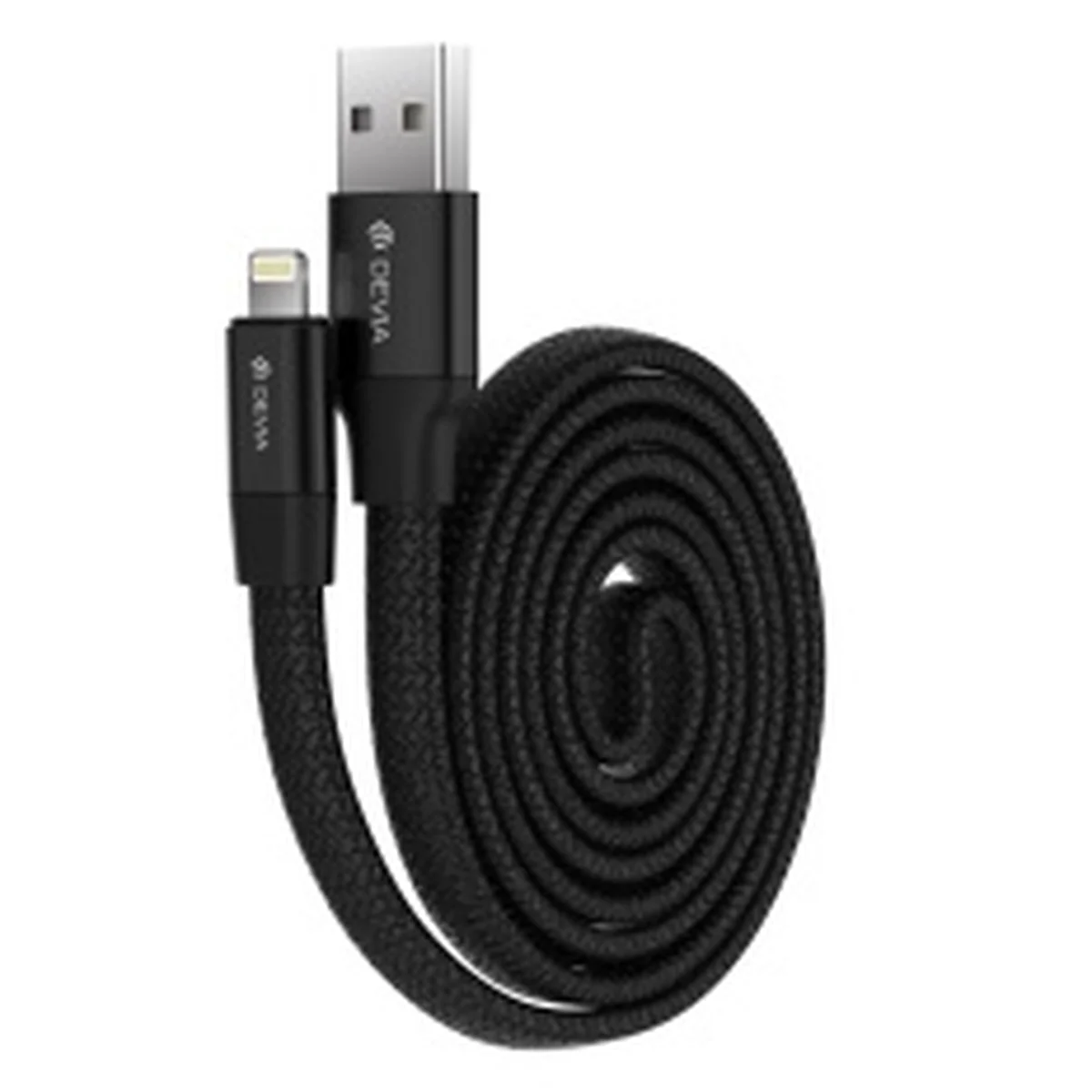Lightning USB кабель "Devia Ring" Y1 0.8m чорний для iPhone / iPod / iPad