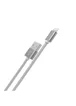 Lightning USB кабель "Hoco" x2 серый 1m для iPhone/iPod/iPad