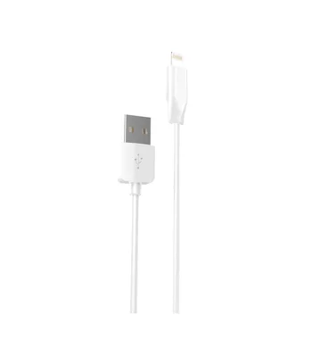 Lightning USB кабель "Hoco" x1 білий 1m для iPhone / iPod / iPad