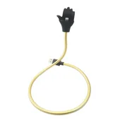 Lightning USB кабель-держатель "Flexible" золотой 0.5m для iPhone/iPod/iPad