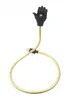 Lightning USB кабель-держатель "Flexible" золотой 0.5m для iPhone/iPod/iPad
