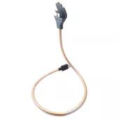 Lightning USB кабель-держатель "Flexible" Rose Gold 0.5m для iPhone/iPod/iPad