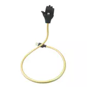 Lightning USB кабель-держатель "Flexible" золотой 0.5m для iPhone/iPod/iPad