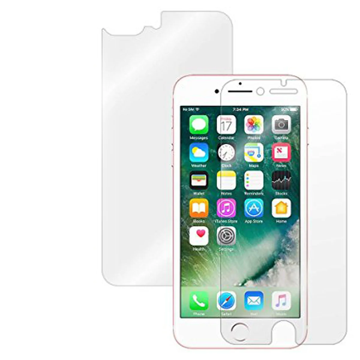Комплект матовых пленок (передняя+задняя часть) для iPhone 7 Plus/8 Plus