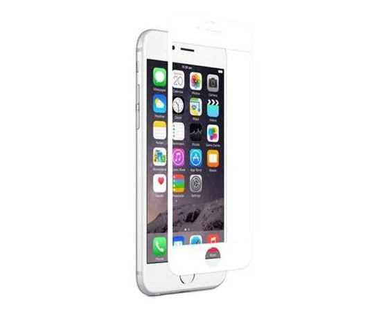 Защитное стекло 3D "Devia" Jade белое для iPhone 6 Plus/6S Plus