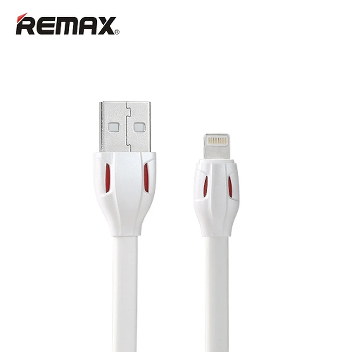 Lightning USB кабель "Remax Cobra" 1m білий для iPhone / iPod / iPad