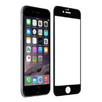 Защитное стекло 3D "Devia" Jade черное для iPhone 6/6S