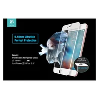 Захисне скло 3D "Devia" Jade біле для iPhone 7/8