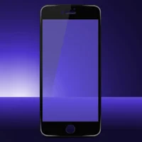 Защитное стекло 3D "Devia" Jade черное для iPhone 6/6S