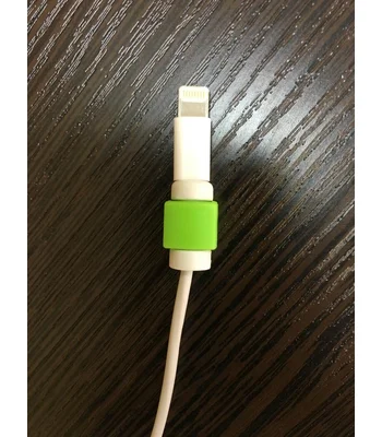 Захист зелена для USB кабелю iPhone