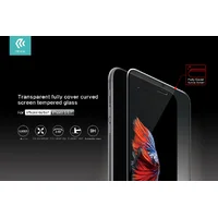 Защитное стекло Full Cover "Devia" прозрачное для iPhone 6/6S