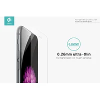 Защитное стекло Full Cover "Devia" прозрачное для iPhone 6/6S