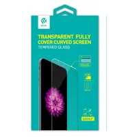 Защитное стекло Full Cover "Devia" прозрачное для iPhone 6/6S