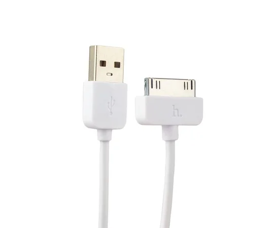 Зарядный кабель "Hoco" x1 белый 1m для для iPhone 3G/4/4S, iPod touch, iPad