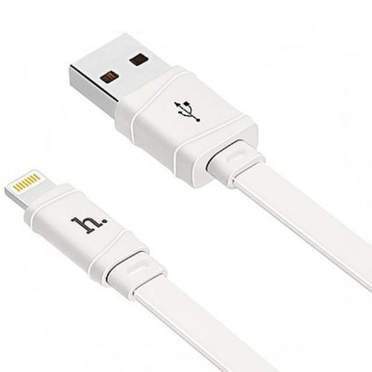 Lightning USB кабель "Hoco" X5 белый 1m для iPhone/iPod/iPad