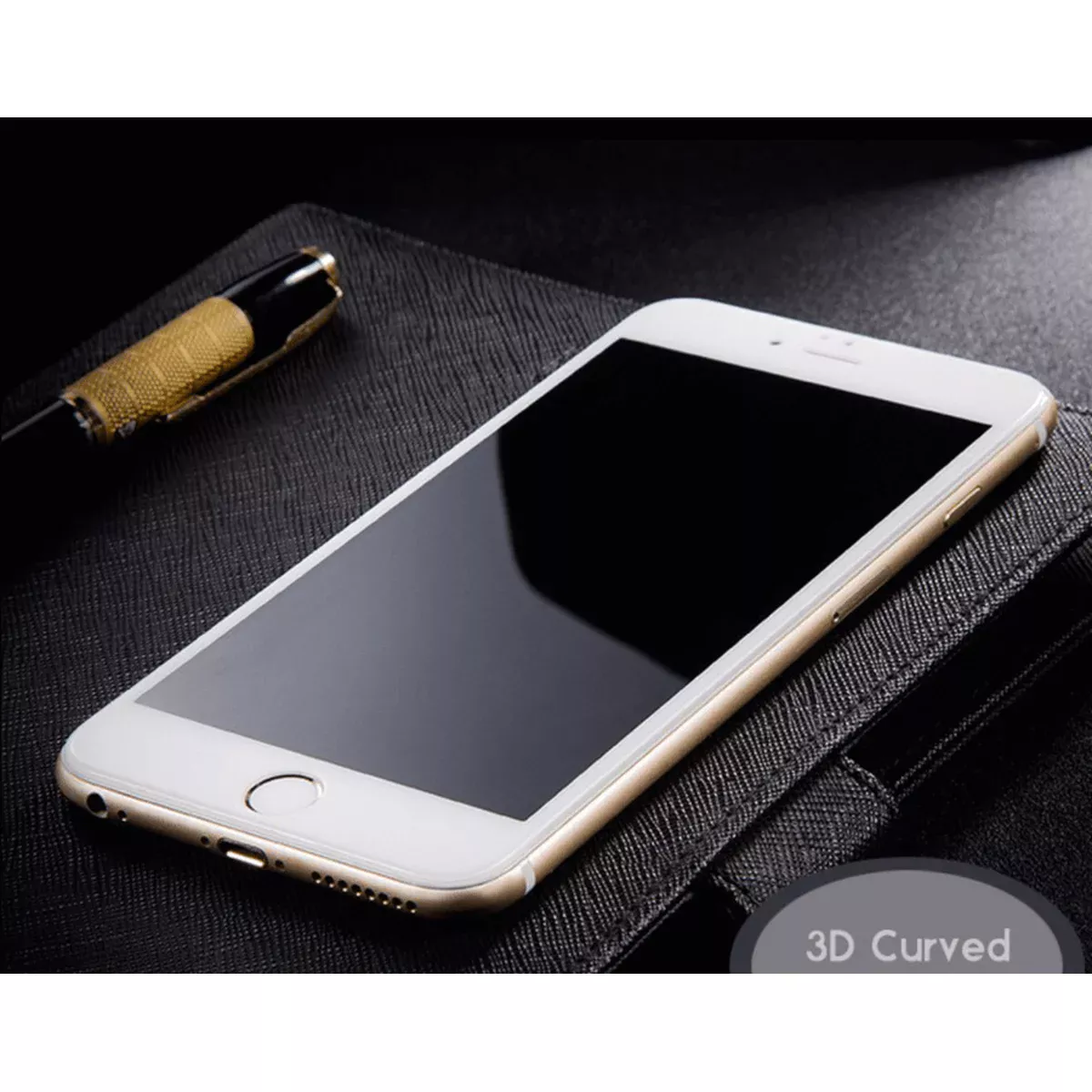 Захисне 3D скло "Mr.Yes" 0.33mm біле для iPhone 7/8