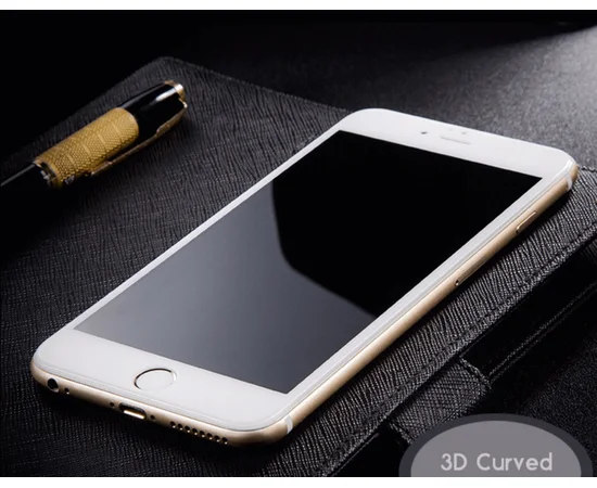 Захисне 3D скло "Mr.Yes" 0.33mm біле для iPhone 7/8