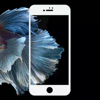 Защитное стекло 3D "Devia" Jade белое для iPhone 6 Plus/6S Plus