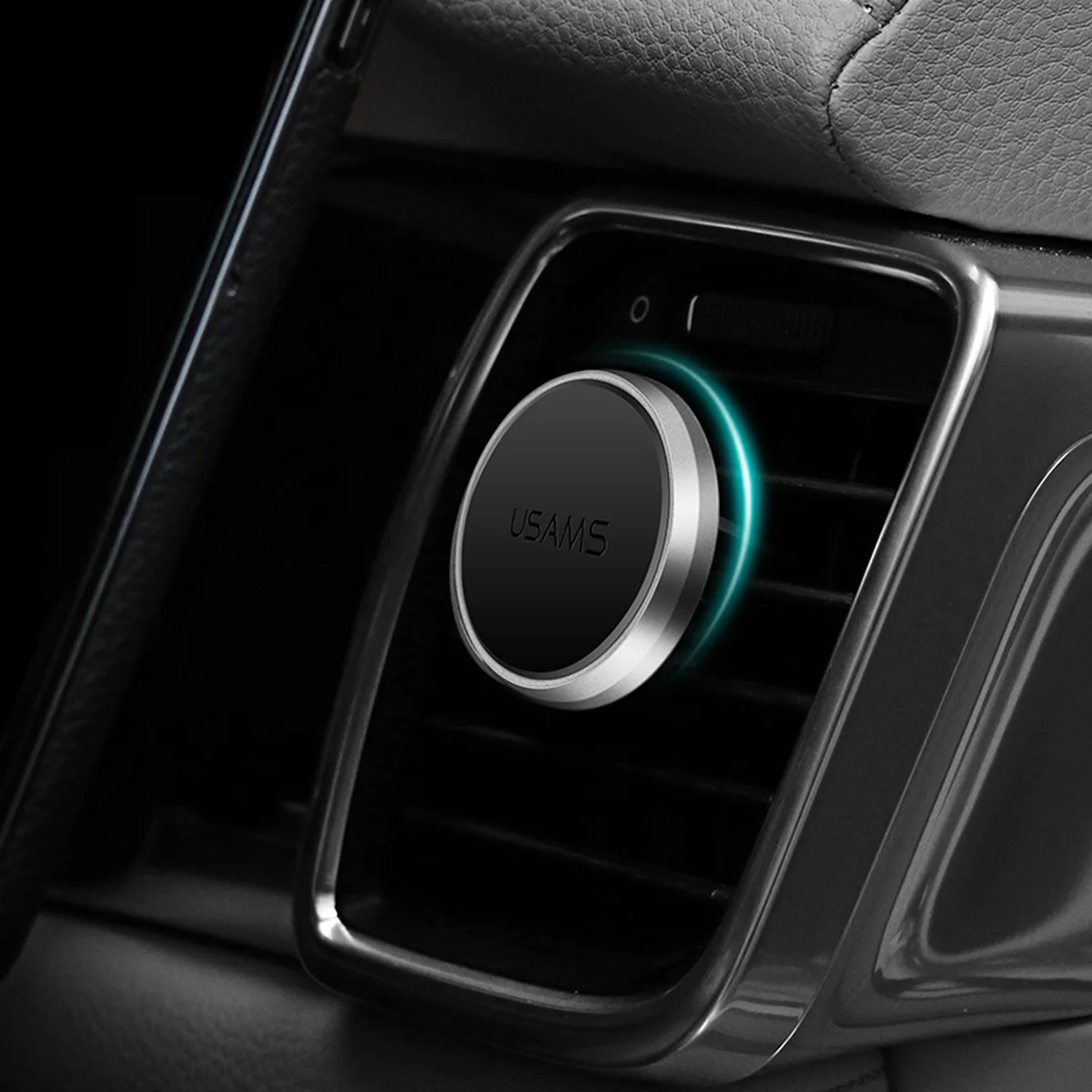 Магнітний автомобільний тримач "Usams" чорний