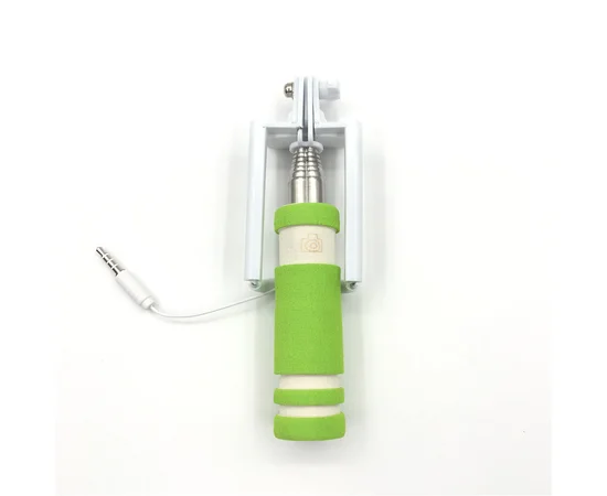 Компактний зелений монопод для "Селфі" 14-48 см