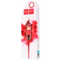 Lightning USB кабель "Hoco" x14 червоний 1m для iPhone / iPod / iPad