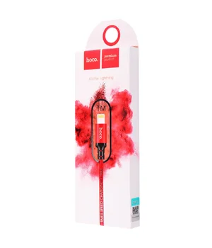 Lightning USB кабель "Hoco" x14 красный 1m для iPhone/iPod/iPad Lightning USB кабель "Hoco" x14 красный 1m для iPhone/iPod/iPad