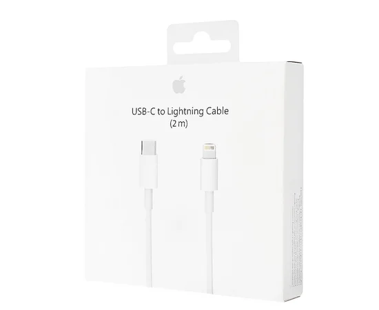 Оригинальный Apple USB-C to Lightning Cable (2m) для iPhone, iPad, iPod