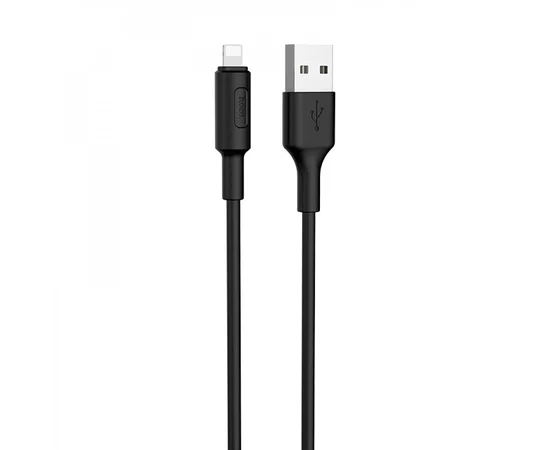 Lightning USB кабель "Hoco" x25 черный 1m для iPhone/iPod/iPad