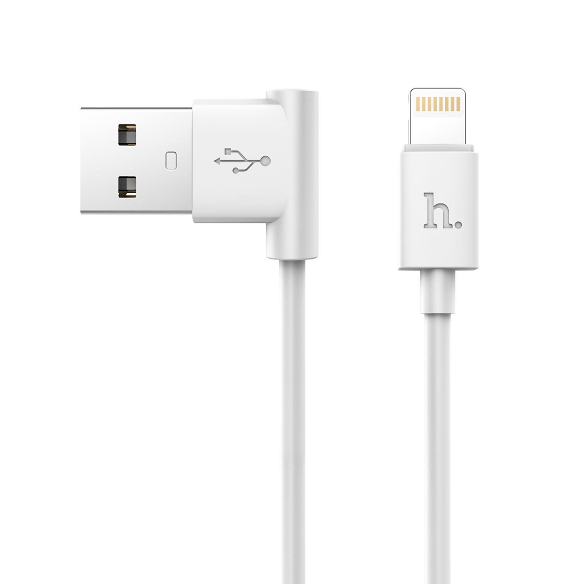 Lightning USB кабель "Hoco" UPL11 білий 1m для iPhone / iPod / iPad