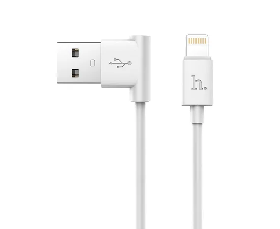 Lightning USB кабель "Hoco" UPL11 белый 1m для iPhone/iPod/iPad