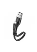 Lightning USB кабель "Baseus" Nimble черный 0.23m для iPhone/iPod/iPad