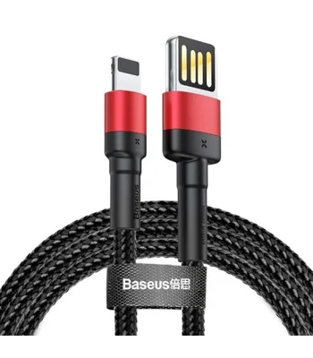 Lightning USB кабель "Baseus" Cafule красный 2m для iPhone/iPod/iPad